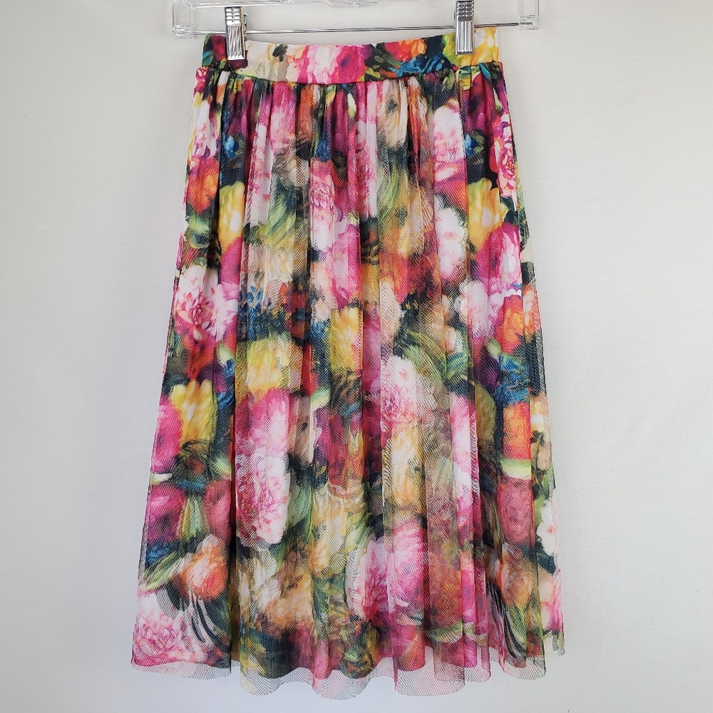 Leith (Nordstrom) flowered skirt